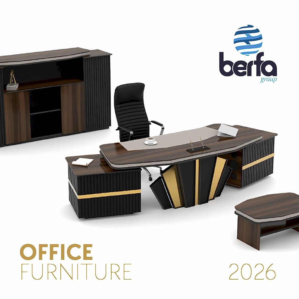 Office Furniture Catalog 2026 - Complete Solutions Beyond Desks: Executive Suites, Storage Units, Chairs & More for Projects & OEM