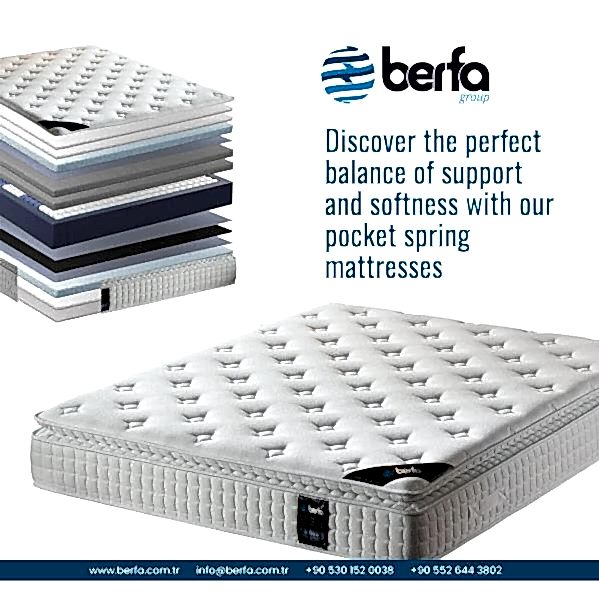 Berfa Group! A Prominent Supplier of all Raw Materials and Components for Mattress Manufacturers