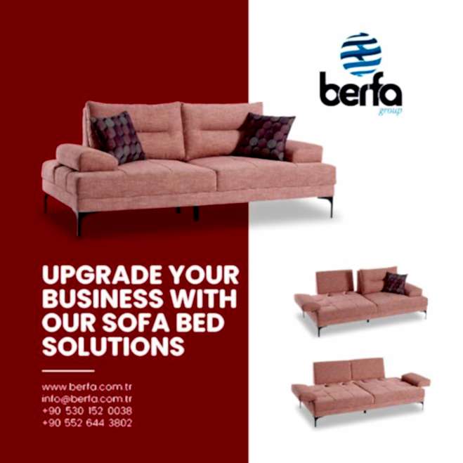 New Latest Design of Couch Sofa Furniture by Berfa Group Turkey