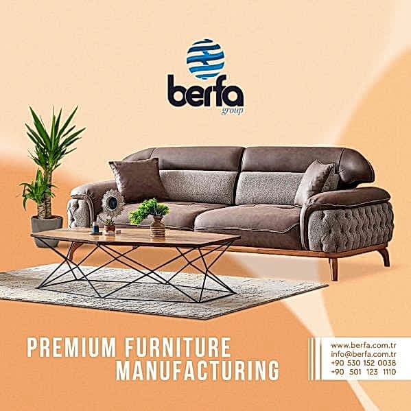 Berfa Group Turkey: A Top 10 Global FF&E Supplier & Award-Winning Sofa Manufacturer!