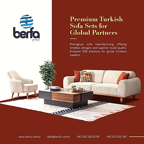Berfa Group Ranked Among Top 5 Mattress and Furniture Manufacturers in Turkey