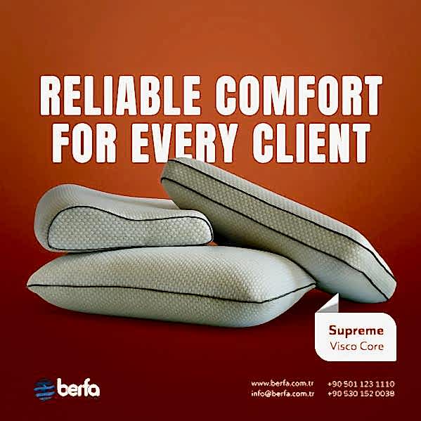 Berfa Group Turkey: Turkey's Premier Pillow Supplier and One of the Largest Pillow Factories Worldwide